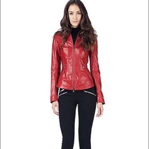Lilian Italian Lamb Leather Jacket